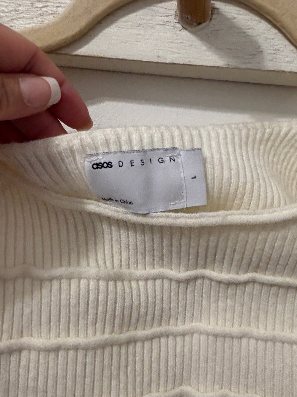 ASOS Ribbed Textured Sweater - Picture 5 of 6